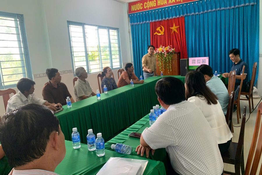 ội nghị triển khai chuỗi liên kết sản xuất và bao tiêu lúa tại Bình Tân, Tỉnh Vĩnh Long