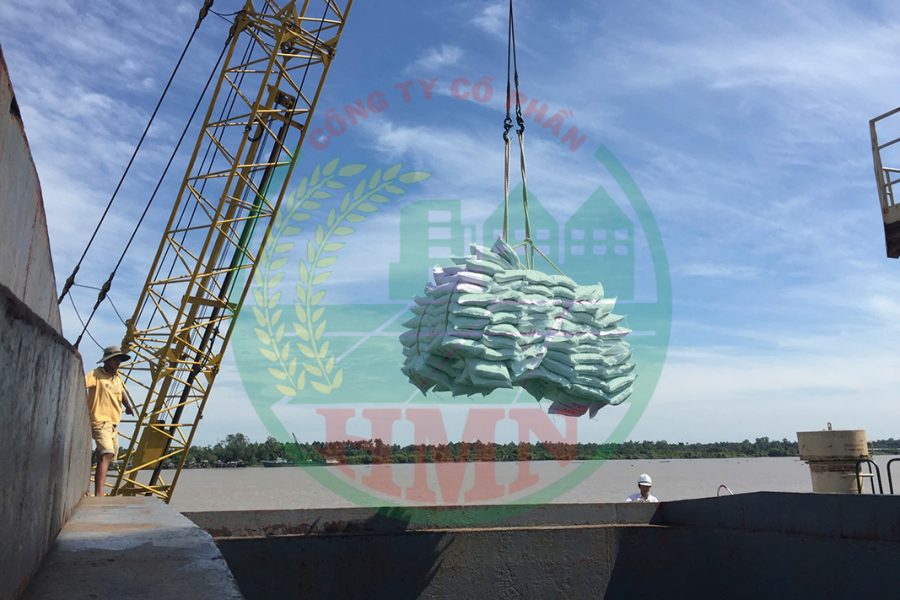 Exporting HMNFOODCO rice by sea. Step by step conquering the world market.